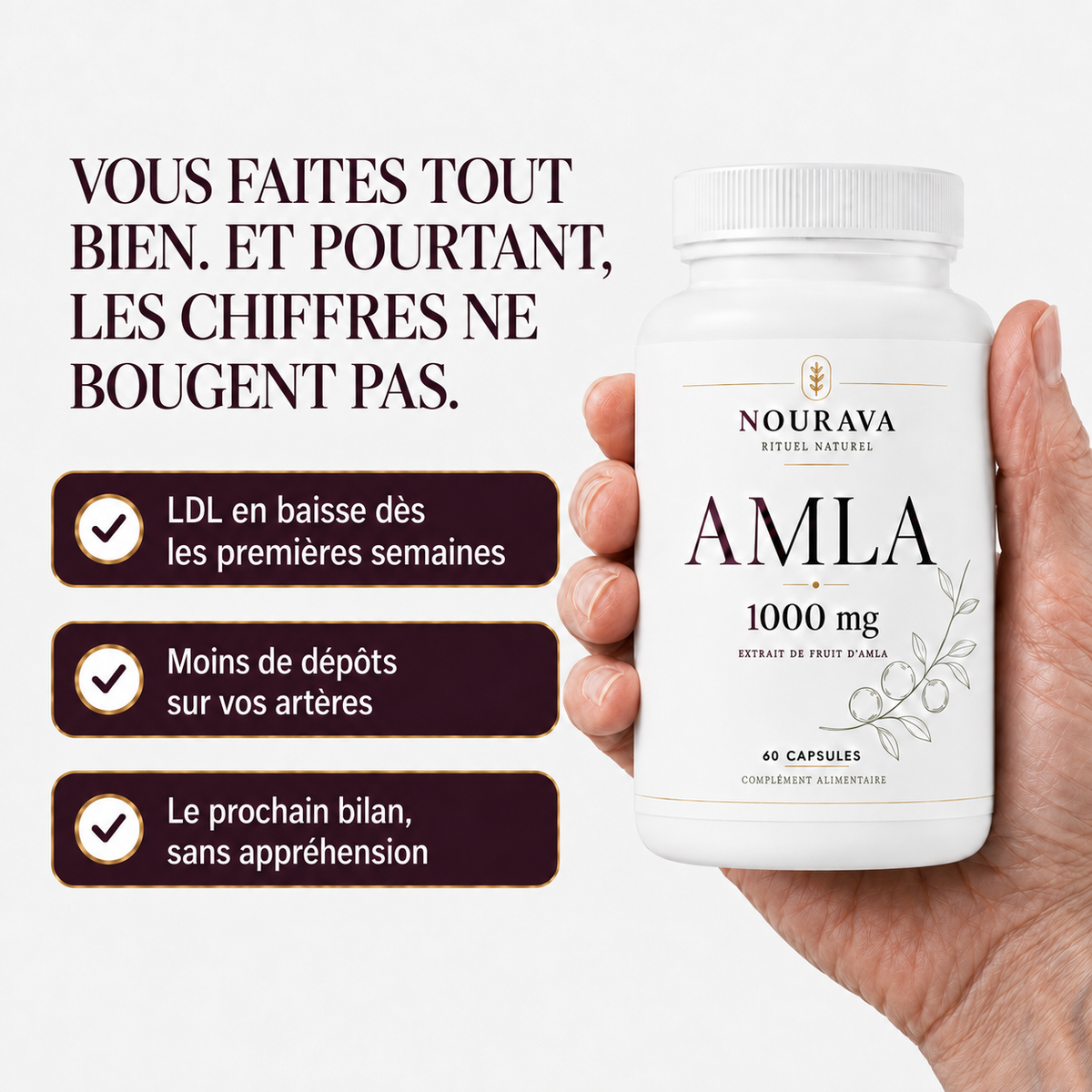 Amla | Reprenez le contrôle de votre cholestérol